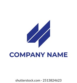 A sleek, modern business logo featuring a blue geometric design initial S. Perfect for branding, corporate identity, and professional use. The bold elements provide a contemporary and dynamic look.