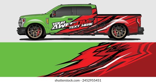 Sleek and Modern Car Wrap Designs in Vector: Your Brand on the Move