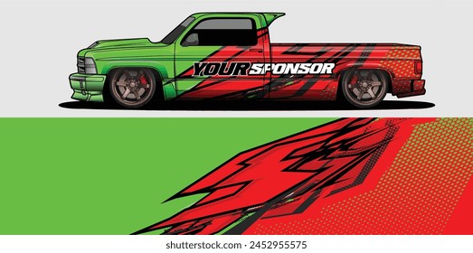 Sleek and Modern Car Wrap Designs in Vector: Your Brand on the Move