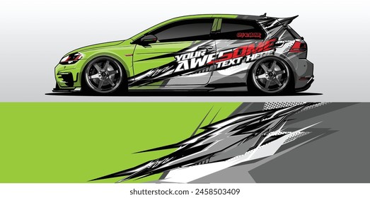 Sleek and Modern Car Wrap Designs in Vector: Your Brand on the Move