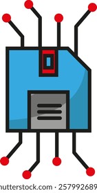 A sleek and modern cloud icon representing internet connectivity and digital access. Ideal for web, mobile apps, and business presentations