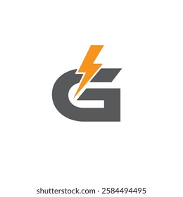 Sleek and modern **G electronic logo**, perfect for tech brands, gadgets, and digital businesses. High-quality, scalable vector design for print, web, and branding. Download now!