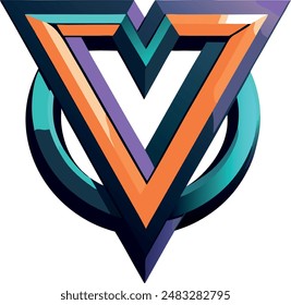 A sleek and modern icon that signifies cryptocurrency, often used in apps or websites related to digital finance