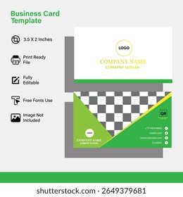 Sleek and Modern Minimalist Business Card Design For Professionals 