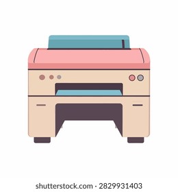 A sleek, modern multifunction printer designed for office environments, capable of printing, scanning, copying, and faxing documents efficiently.