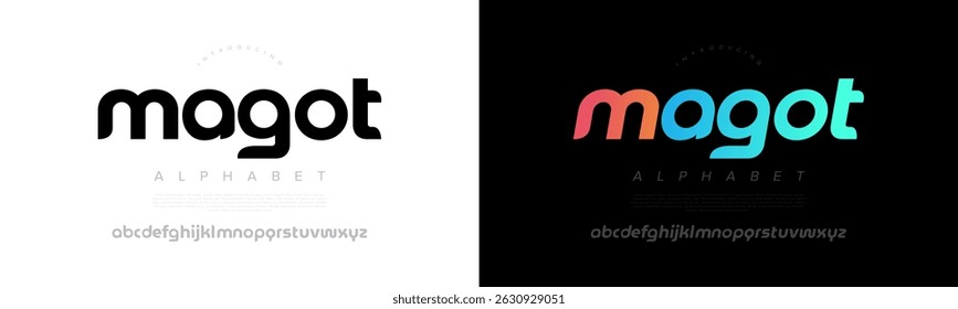 Sleek, modern rounded font with a tech edge. Great for branding, product packaging, and youth-oriented design