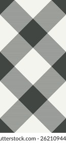 Sleek monochrome buffalo plaid pattern.  Perfect for modern design projects, textiles, or digital backgrounds.  The subtle texture adds visual interest.  Use for branding, website design, or fashion.