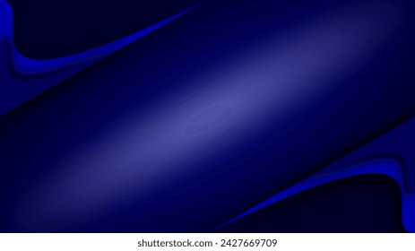 elegante fondo azul marino, que combina a la perfección elementos abstractos, sombras y degradados. Este estandarte artístico, vacío de cualquier presencia humana, captura perfectamente la esencia de la tecnología y de lo social 