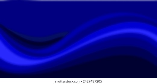 elegante fondo azul marino, que combina a la perfección elementos abstractos, sombras y degradados. Este estandarte artístico, vacío de cualquier presencia humana, captura perfectamente la esencia de la tecnología y de lo social 