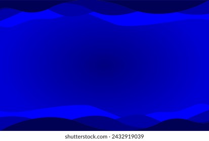 elegante fondo azul marino, que combina a la perfección elementos abstractos, sombras y degradados. Este estandarte artístico, vacío de cualquier presencia humana, captura perfectamente la esencia de la tecnología y de lo social 