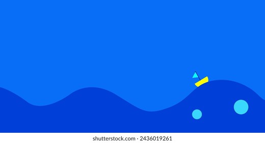 elegante fondo azul marino, que combina a la perfección elementos abstractos, sombras y degradados. Este estandarte artístico, vacío de cualquier presencia humana, captura perfectamente la esencia de la tecnología y de lo social 