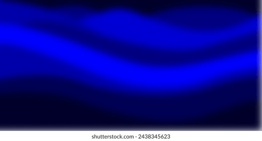 elegante fondo azul marino, que combina a la perfección elementos abstractos, sombras y degradados. Este estandarte artístico, vacío de cualquier presencia humana, captura perfectamente la esencia de la tecnología y de lo social