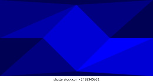 elegante fondo azul marino, que combina a la perfección elementos abstractos, sombras y degradados. Este estandarte artístico, vacío de cualquier presencia humana, captura perfectamente la esencia de la tecnología y de lo social