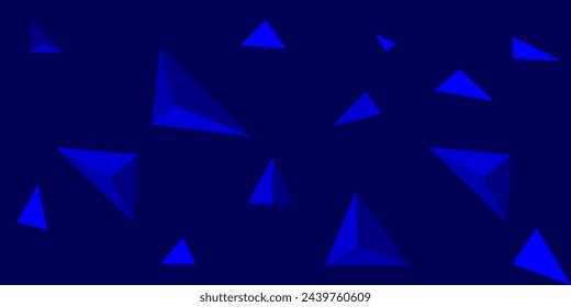 sleek navy blue background, seamlessly blending abstract elements, shadows, and gradients. This artistic banner, void of any human presence, perfectly captures the essence of technology and social