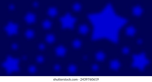 elegante fondo azul marino, que combina a la perfección elementos abstractos, sombras y degradados. Este estandarte artístico, vacío de cualquier presencia humana, captura perfectamente la esencia de la tecnología y de lo social