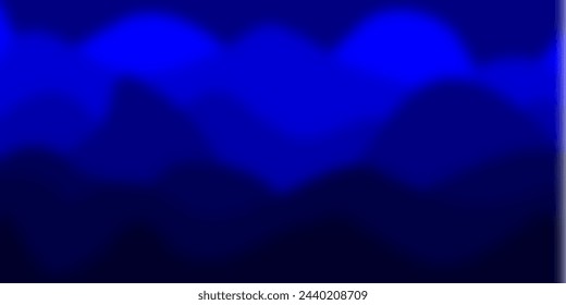 elegante fondo azul marino, que combina a la perfección elementos abstractos, sombras y degradados. Este estandarte artístico, sin presencia humana