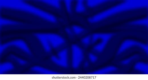 sleek navy blue background, seamlessly blending abstract elements, shadows, and gradients. This artistic banner, void of any human presence