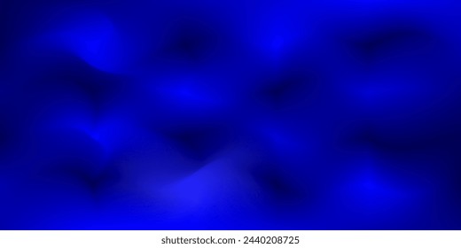 elegante fondo azul marino, que combina a la perfección elementos abstractos, sombras y degradados. Este estandarte artístico, sin presencia humana