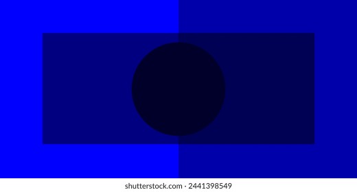 sleek navy blue background, seamlessly blending abstract elements, shadows, and gradients. This artistic banner, void of any human presence, perfectly