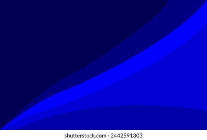 sleek navy blue background, seamlessly blending abstract elements, shadows, and gradients. This artistic banner, void of any human presence