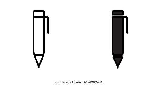 Sleek Pen Writing Professional Tool Icon