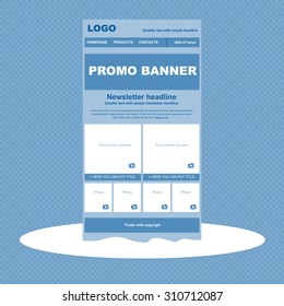 Sleek Professional Design Bundle: Modern Newsletter and Minimalist Web Interface Kit