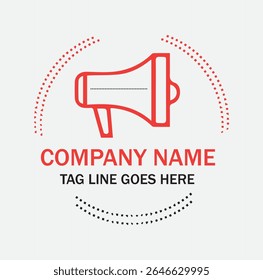 Um conceito de logotipo elegante e profissional para serviços de marketing digital, apresentando tipografia limpa e elementos de marca contemporâneos.