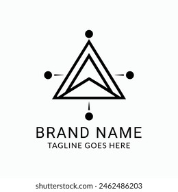 "Elegante y profesional diseño de logotipo con líneas limpias y atractivo atemporal, perfecto para empresas que buscan una identidad de marca sofisticada".