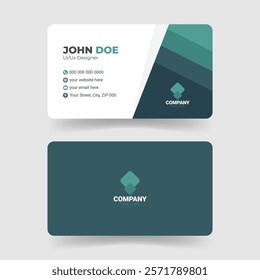 Sleek and Professional Visiting Card Design