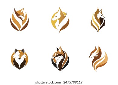  is a sleek and refined digital design created as vector art. Crafted with precision in Adobe Illustrator, this logo embodies simplicity and elegance, ideal for branding a fur salon. 