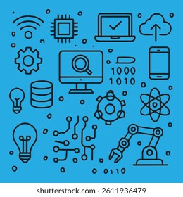 A sleek silhouette showcasing a database icon paired with a cloud upload symbol on a white background, representing modern digital storage and seamless connectivity