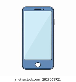 A sleek smartphone featuring a large touchscreen, minimal bezels, and a slim profile, ideal for communication, entertainment, and productivity.