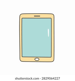 A sleek smartphone with a large touchscreen display, minimalistic design, and rounded edges, showcasing contemporary mobile technology.
