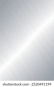 A sleek and sophisticated background featuring subtle diagonal silver lines on a light grey gradient. Ideal for elegant and modern design themes.