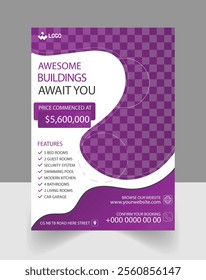 Sleek and Stylish Building Sale Marketing Flyer.