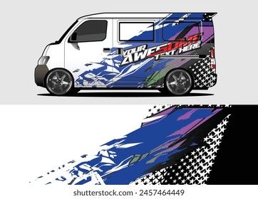Sleek and Stylish Car Wrap Background Vectors