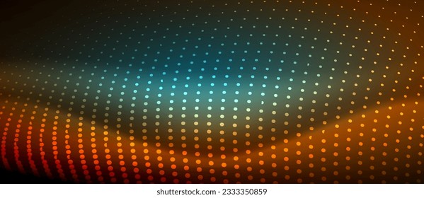 A sleek and stylish design featuring a smooth neon wave glowing against a dark background, perfect for adding a modern and edgy touch to any project