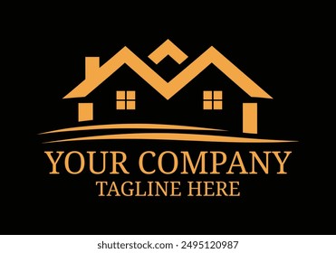 Sleek and Stylish Real Estate Logo Design - Modern Real Estate Logo Design - Creative Real Estate Logo Designs for Your Brand