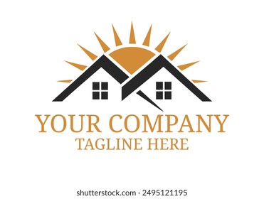 Sleek and Stylish Real Estate Logo Design - Modern Real Estate Logo Design - Creative Real Estate Logo Designs for Your Brand