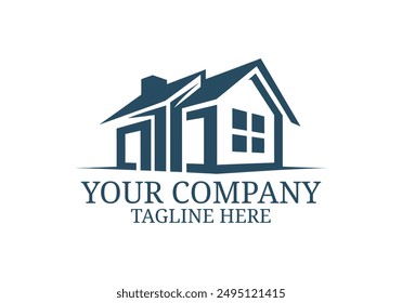 Sleek and Stylish Real Estate Logo Design - Modern Real Estate Logo Design - Creative Real Estate Logo Designs for Your Brand