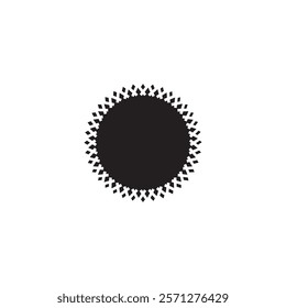 A sleek vector circle icon, ideal for modern designs, app interfaces, logos, and geometry-based creative projects.
