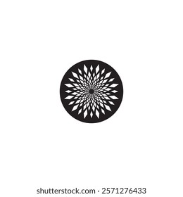 A sleek vector circle icon, ideal for modern designs, app interfaces, logos, and geometry-based creative projects.