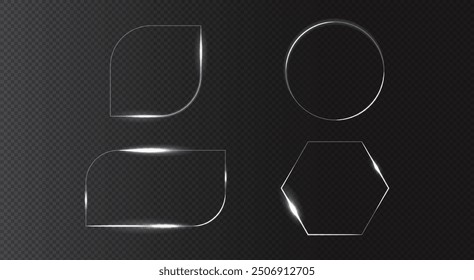 Sleek vector graphic combining UHD quality with modern glass textures, perfect for tech-savvy designs. Ideal for digital projects requiring a futuristic and polished look.