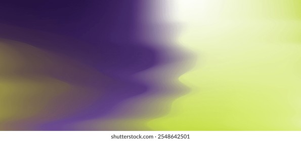 Sleek vector illustration featuring smooth, undulating gradients transitioning from deep black and purple to vibrant green. The abstract design evokes a sense of fluid motion and dynamic.