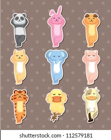 sleep animal stickers