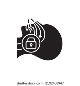 Sleep Apnea color line icon. Human diseases. Pictogram for web page, mobile app, promo.