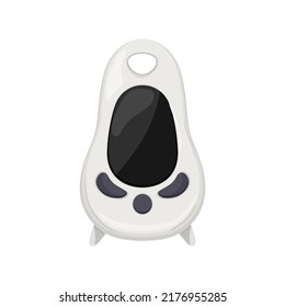 Sleep Baby Monitor Cartoon. Sleep Baby Monitor Sign. Isolated Symbol Vector Illustration