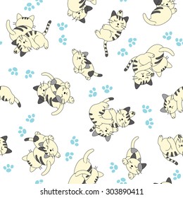 Sleep cat pattern