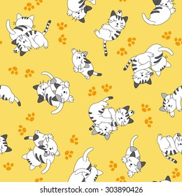 Sleep cat pattern