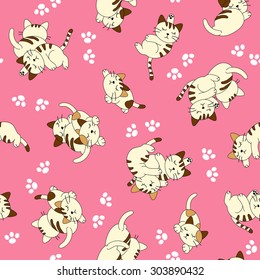 Sleep cat pattern